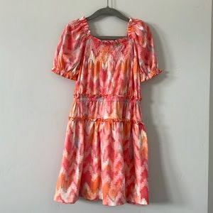 NWOT | BGBG Girls Pink Ruffle Dress | XS